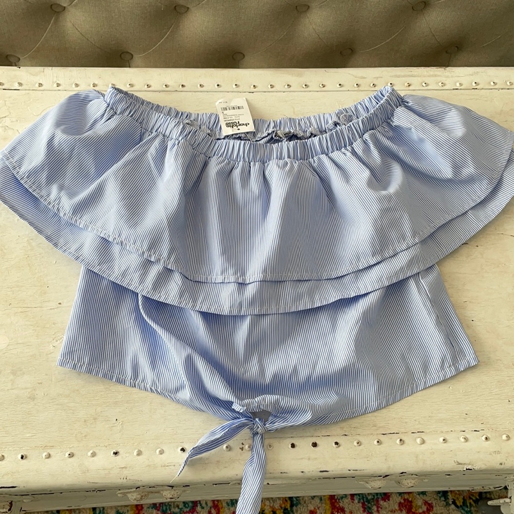 Chambray top